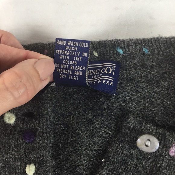 Newton Trading Co Wool Cardigan Size PM - Picture 5 of 7